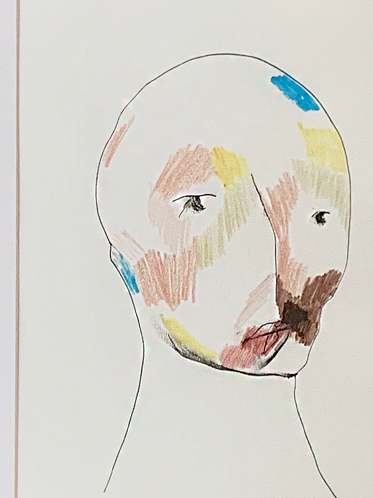 Original artwork - Pale Face - BineJoMo Studio