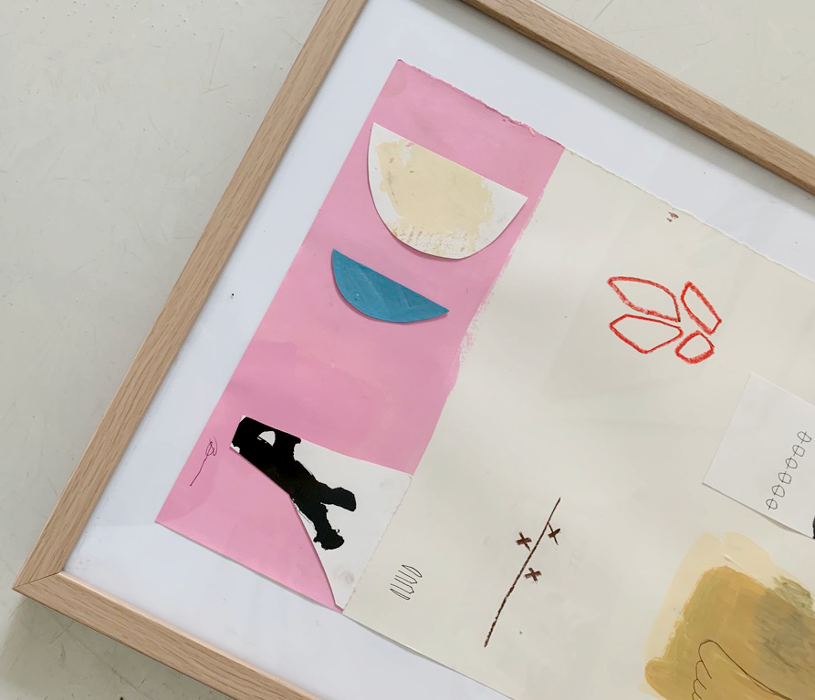 Original artwork - Pink Workshop For You - BineJoMo Studio
