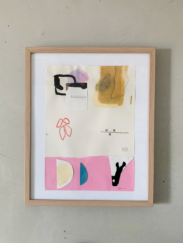 Original artwork - Pink Workshop For You - BineJoMo Studio